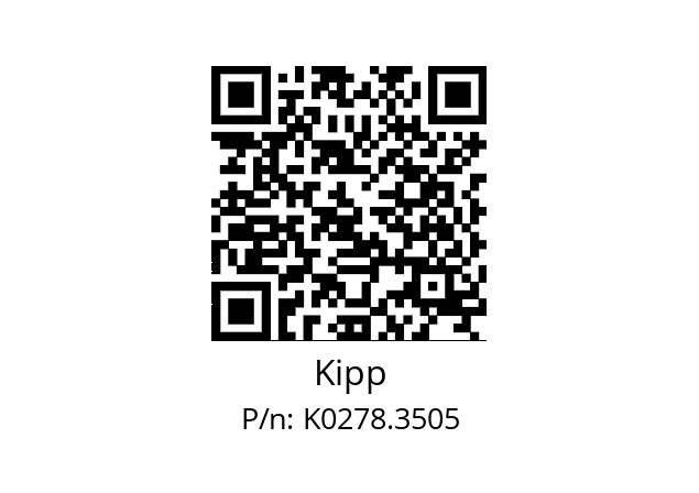   Kipp K0278.3505