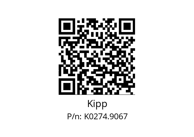   Kipp K0274.9067