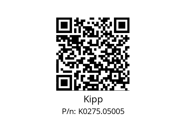   Kipp K0275.05005