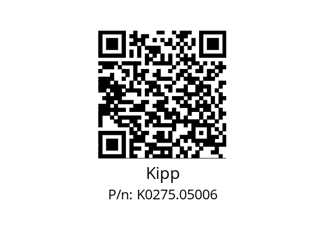   Kipp K0275.05006