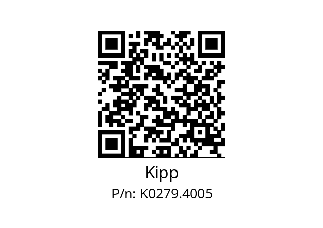   Kipp K0279.4005