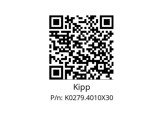   Kipp K0279.4010X30