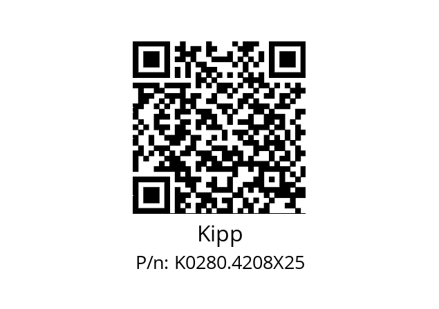   Kipp K0280.4208X25