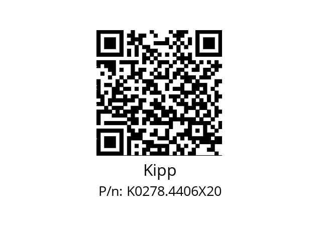   Kipp K0278.4406X20