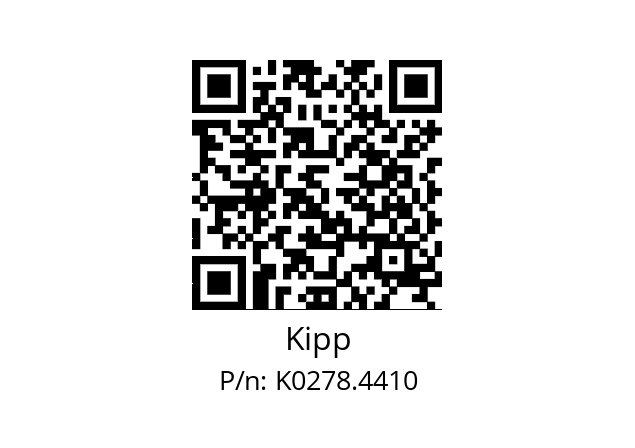   Kipp K0278.4410