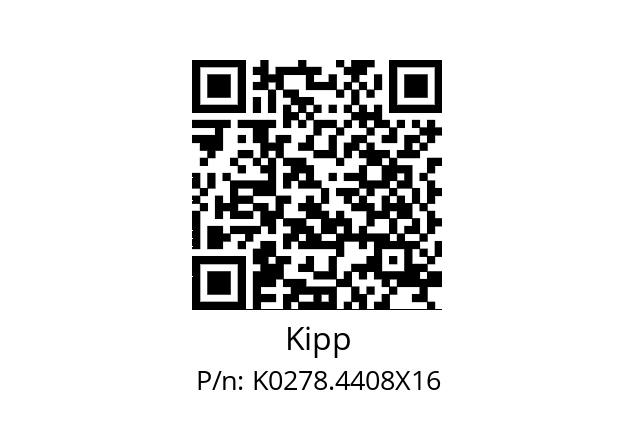   Kipp K0278.4408X16