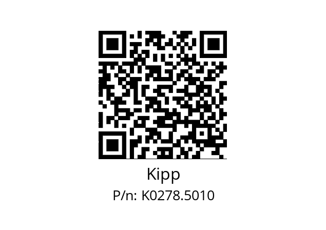   Kipp K0278.5010