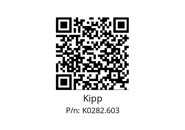   Kipp K0282.603