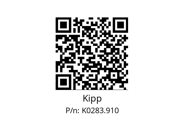   Kipp K0283.910