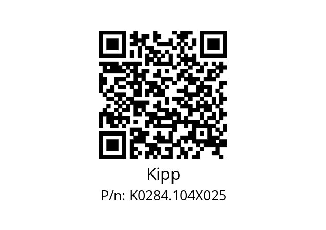   Kipp K0284.104X025