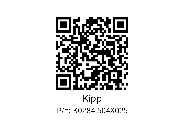   Kipp K0284.504X025