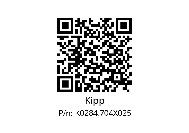   Kipp K0284.704X025