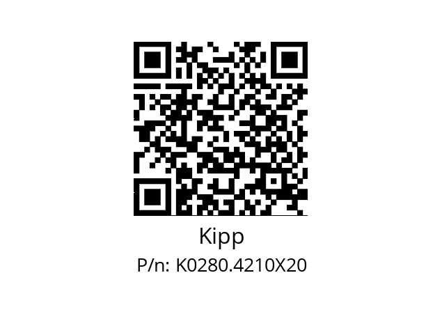   Kipp K0280.4210X20