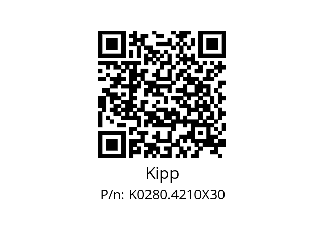   Kipp K0280.4210X30