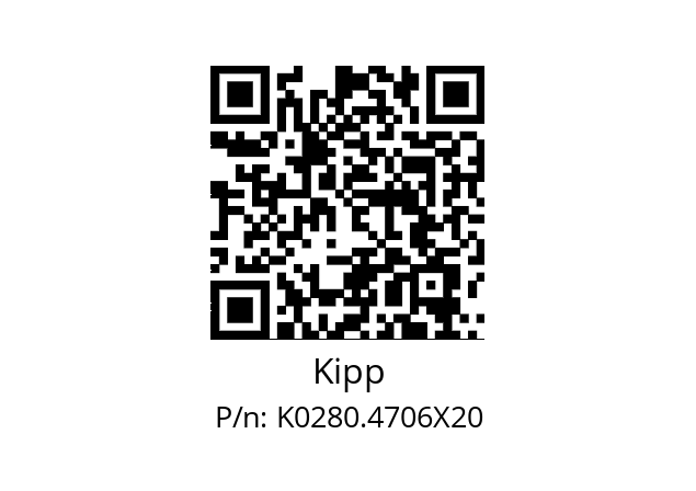   Kipp K0280.4706X20