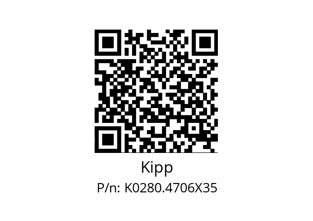   Kipp K0280.4706X35