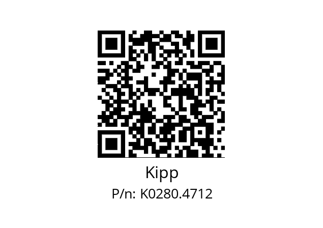   Kipp K0280.4712