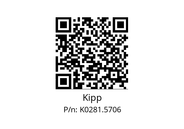   Kipp K0281.5706