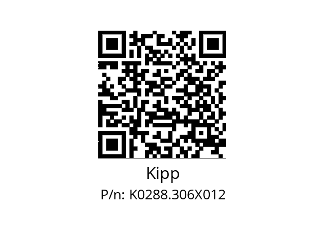   Kipp K0288.306X012