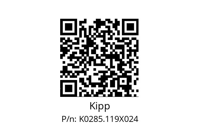   Kipp K0285.119X024