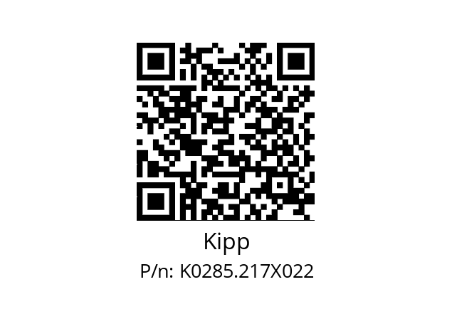   Kipp K0285.217X022