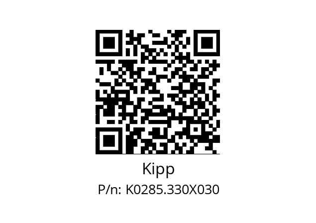   Kipp K0285.330X030