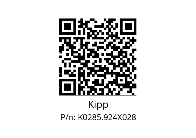   Kipp K0285.924X028