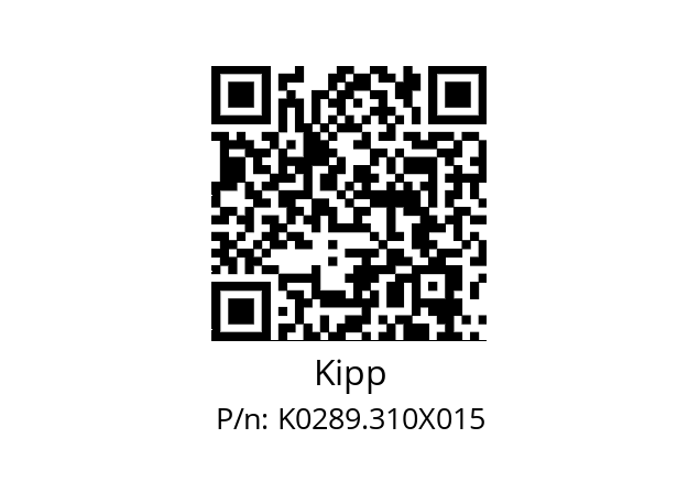   Kipp K0289.310X015