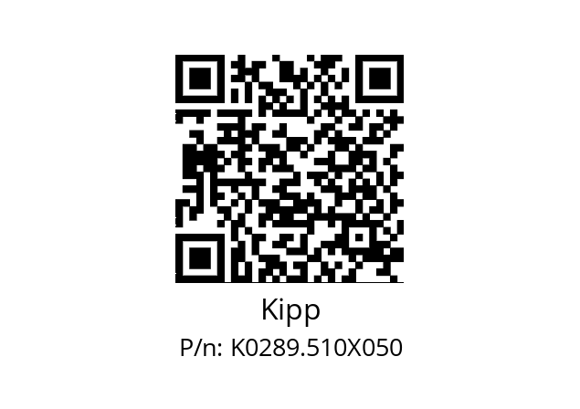   Kipp K0289.510X050