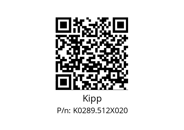   Kipp K0289.512X020