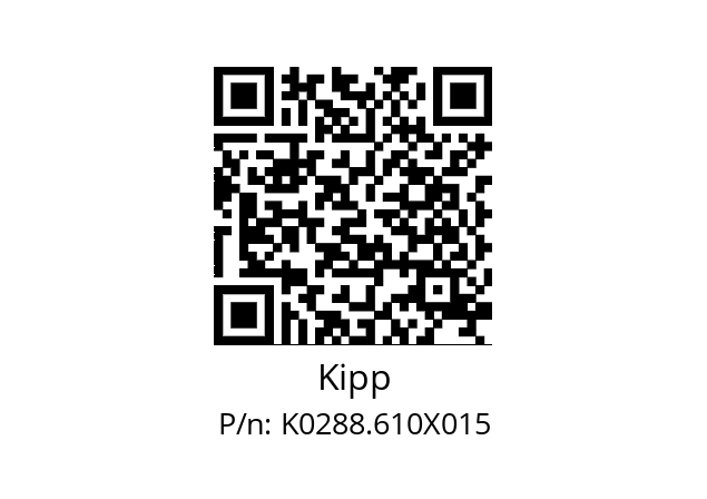   Kipp K0288.610X015