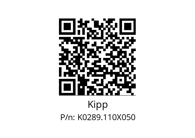   Kipp K0289.110X050