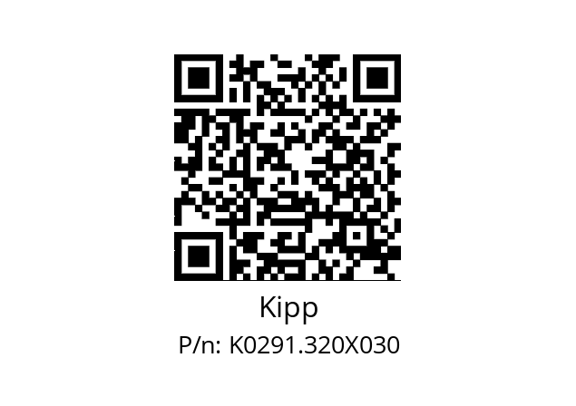   Kipp K0291.320X030