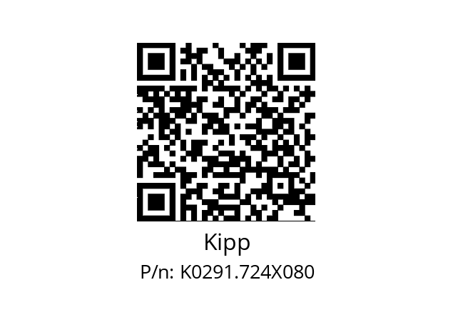   Kipp K0291.724X080