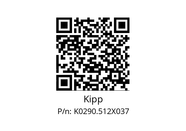   Kipp K0290.512X037