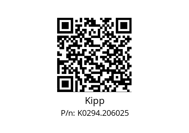   Kipp K0294.206025