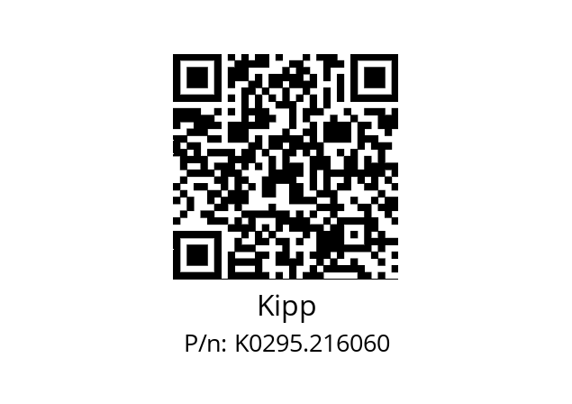   Kipp K0295.216060