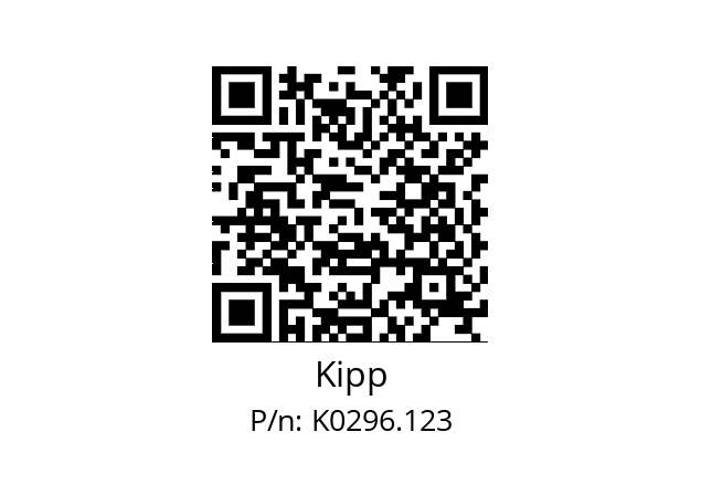   Kipp K0296.123