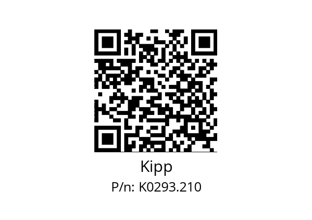   Kipp K0293.210