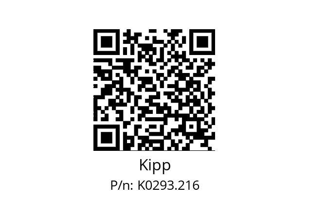   Kipp K0293.216