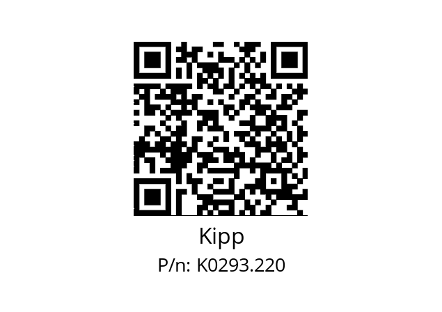   Kipp K0293.220