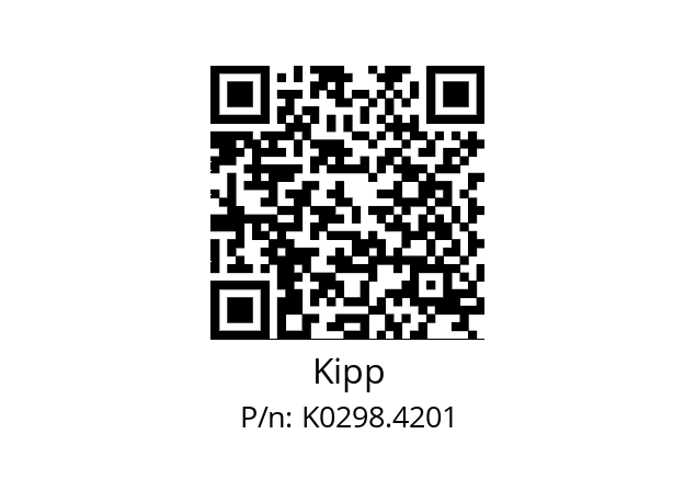   Kipp K0298.4201