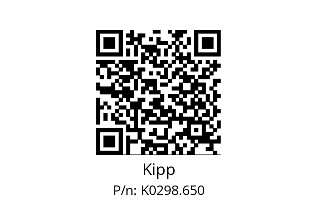   Kipp K0298.650