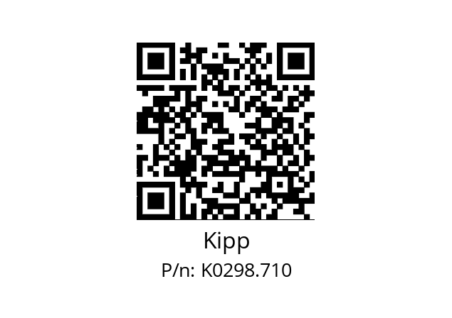   Kipp K0298.710