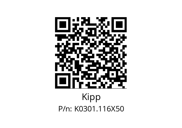   Kipp K0301.116X50