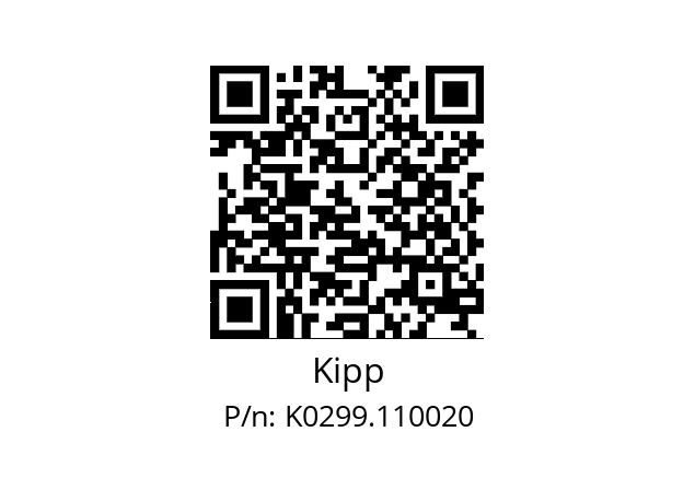   Kipp K0299.110020