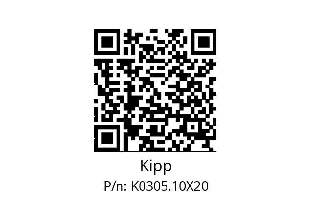   Kipp K0305.10X20