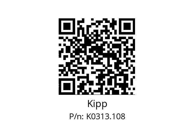   Kipp K0313.108