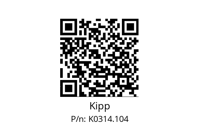   Kipp K0314.104