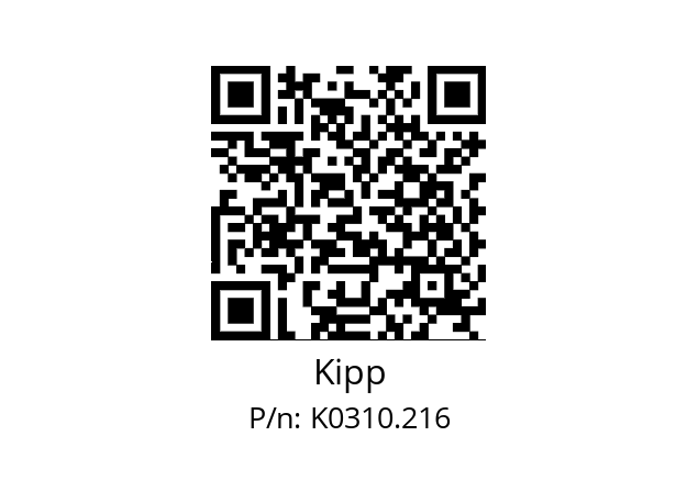   Kipp K0310.216